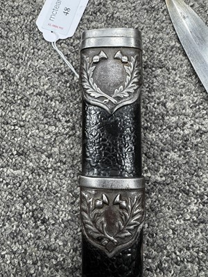 Lot 48 - SCOTTISH DIRK