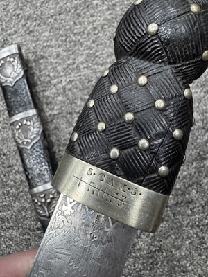 Lot 48 - SCOTTISH DIRK