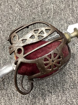Lot 53 - SCOTTISH BROAD SWORD