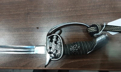 Lot 54 - WWI 1889 PATTERN GERMAN INFANTRY OFFICERS SWORD