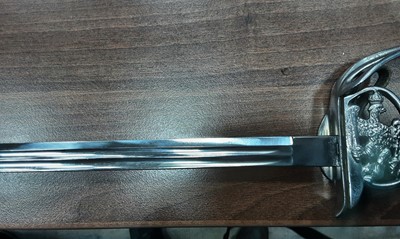 Lot 54 - WWI 1889 PATTERN GERMAN INFANTRY OFFICERS SWORD