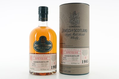 Lot 9 - **GLEN KEITH 1985 30 YEAR OLD LOMBARD JEWELS OF SCOTLAND