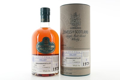 Lot 13 - **BUNNAHABHAIN 1979 25 YEAR OLD LOMBARD JEWELS OF SCOTLAND