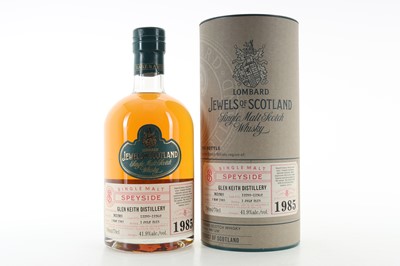 Lot 17 - **GLEN KEITH 1985 30 YEAR OLD LOMBARD JEWELS OF SCOTLAND