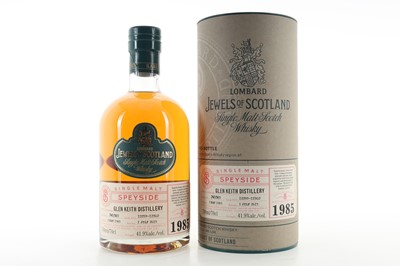 Lot 45 - **GLEN KEITH 1985 30 YEAR OLD LOMBARD JEWELS OF SCOTLAND