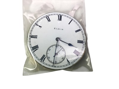 Lot 19 - GROUP OF POCKET WATCH AND WRIST WATCH MOVEMENTS