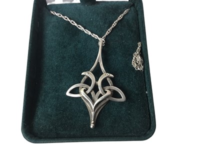 Lot 20 - GROUP OF SILVER PENDANTS