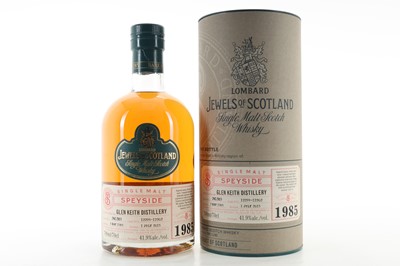 Lot 51 - **GLEN KEITH 1985 30 YEAR OLD LOMBARD JEWELS OF SCOTLAND