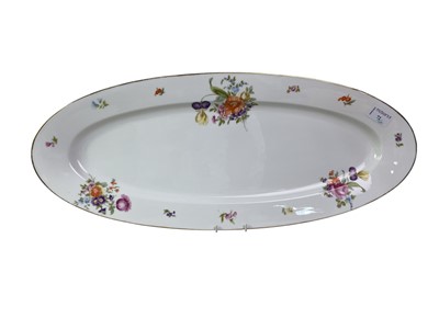 Lot 72 - ROSENTHAL RIGA OVAL PORCELAIN PLATTER