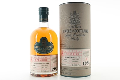 Lot 69 - **GLEN KEITH 1985 30 YEAR OLD LOMBARD JEWELS OF SCOTLAND