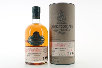 Lot 75 - **GLEN KEITH 1985 30 YEAR OLD LOMBARD JEWELS OF SCOTLAND