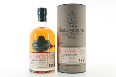 Lot 81 - **GLEN KEITH 1985 30 YEAR OLD LOMBARD JEWELS OF SCOTLAND