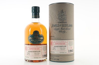 Lot 87 - **GLEN KEITH 1985 30 YEAR OLD LOMBARD JEWELS OF SCOTLAND