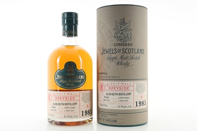 Lot 93 - **GLEN KEITH 1985 30 YEAR OLD LOMBARD JEWELS OF SCOTLAND