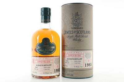 Lot 123 - **GLEN KEITH 1985 30 YEAR OLD LOMBARD JEWELS OF SCOTLAND