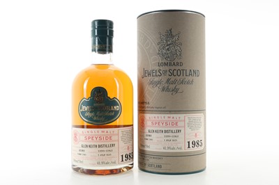 Lot 129 - **GLEN KEITH 1985 30 YEAR OLD LOMBARD JEWELS OF SCOTLAND