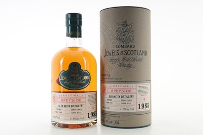 Lot 143 - **GLEN KEITH 1985 30 YEAR OLD LOMBARD JEWELS OF SCOTLAND