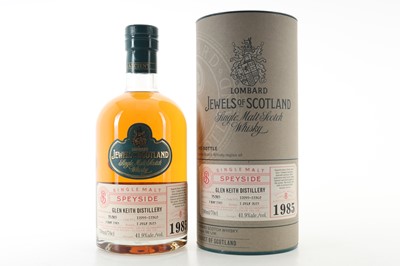 Lot 147 - **GLEN KEITH 1985 30 YEAR OLD LOMBARD JEWELS OF SCOTLAND