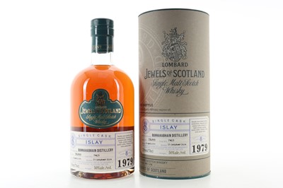 Lot 153 - **BUNNAHABHAIN 1979 25 YEAR OLD LOMBARD JEWELS OF SCOTLAND
