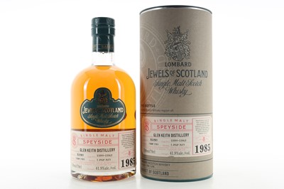 Lot 155 - **GLEN KEITH 1985 30 YEAR OLD LOMBARD JEWELS OF SCOTLAND