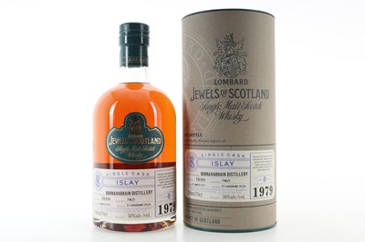 Lot 157 - **BUNNAHABHAIN 1979 25 YEAR OLD LOMBARD JEWELS OF SCOTLAND