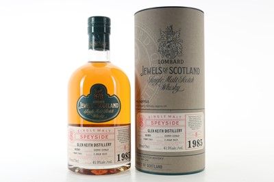 Lot 167 - **GLEN KEITH 1985 30 YEAR OLD LOMBARD JEWELS OF SCOTLAND