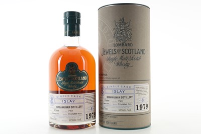 Lot 173 - **BUNNAHABHAIN 1979 25 YEAR OLD LOMBARD JEWELS OF SCOTLAND