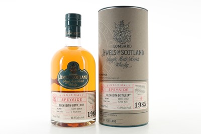 Lot 175 - **GLEN KEITH 1985 30 YEAR OLD LOMBARD JEWELS OF SCOTLAND