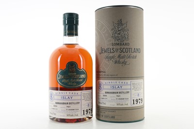 Lot 181 - **BUNNAHABHAIN 1979 25 YEAR OLD LOMBARD JEWELS OF SCOTLAND