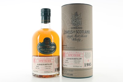 Lot 183 - **GLEN KEITH 1985 30 YEAR OLD LOMBARD JEWELS OF SCOTLAND