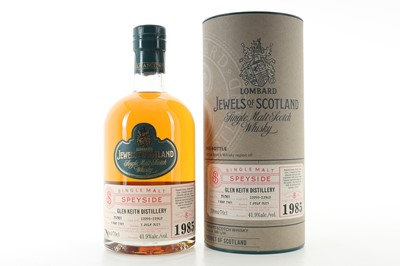 Lot 187 - **GLEN KEITH 1985 30 YEAR OLD LOMBARD JEWELS OF SCOTLAND