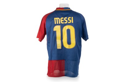 Lot 1728 - BARCELONA F.C. PLAYER ISSUE JERSEY