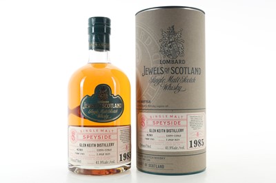 Lot 191 - **GLEN KEITH 1985 30 YEAR OLD LOMBARD JEWELS OF SCOTLAND