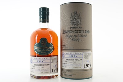 Lot 215 - **BUNNAHABHAIN 1979 25 YEAR OLD LOMBARD JEWELS OF SCOTLAND
