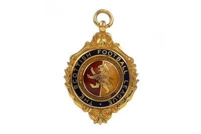 Lot 1809 - JOHN JOHNSTON, SCOTTISH FOOTBALL LEAGUE WINNERS MEDAL