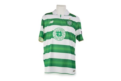 Lot 1814 - GLASGOW CELTIC FOOTBALL CLUB CHAMPIONS LEAGUE MATCH PREPARED PLAYER ISSUE HOME JERSEY