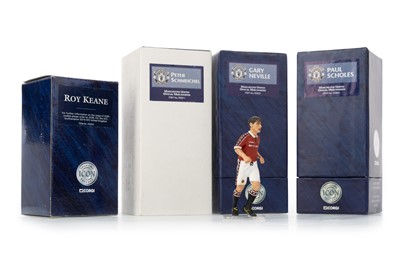 Lot 1816 - SET OF FOUR MANCHESTER UNITED CORGI ICON FIGURES