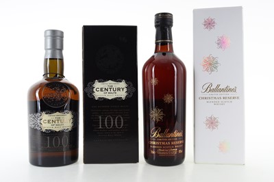 Lot 260 - CHIVAS CENTURY OF MALTS 75CL AND BALLANTINE'S CHRISTMAS RESERVE