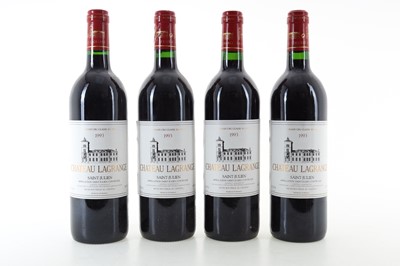 Lot 232 - 4 BOTTLES OF CHATEAU LAGRANGE 1993 SAINT-JULIEN