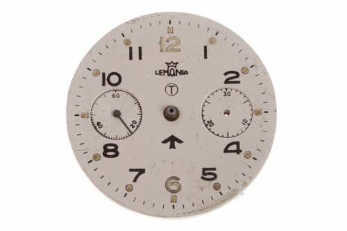 Lot 862 - LEMANIA MILITARY ISSUE CHRONOGRAPH WATCH DIAL...