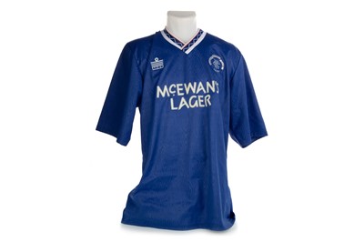 Lot 1837 - RANGERS F.C. HOME JERSEY