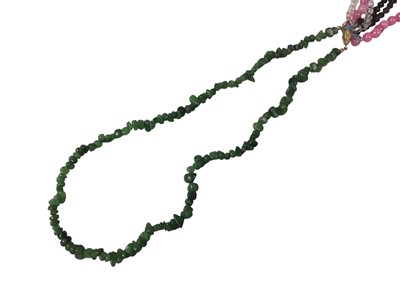 Lot 113 - GROUP OF NECKLACES