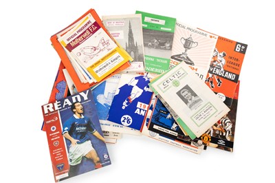 Lot 1860 - GROUP OF FOOTBALL PROGRAMMES