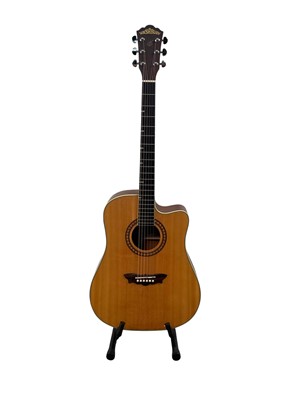 Lot 341 - WASHBURN SEMI-ACOUSTIC GUITAR