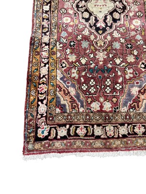Lot 356 - HAMADAN RUG