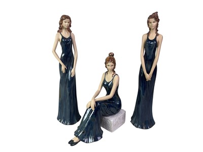 Lot 203 - THREE THE LEONARDO COLLECTION FIGURES