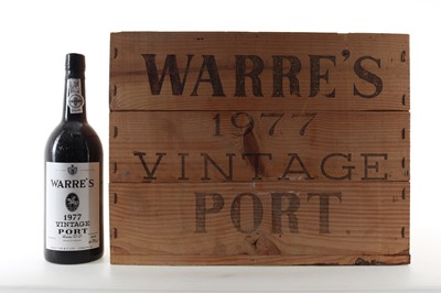 Lot 245 - CASE OF 12 WARRE'S 1977 VINTAGE