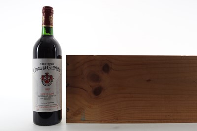 Lot 283 - CASE OF 12 CHATEAU CANON-LA-GAFFELIERE 1989 VINTAGE