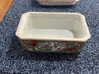 Lot 1476 - GROUP OF CHINESE CANTONESE PORCELAIN