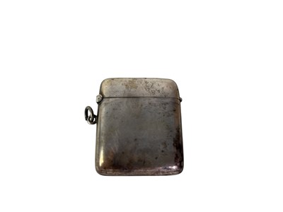 Lot 160 - SILVER VESTA CASE